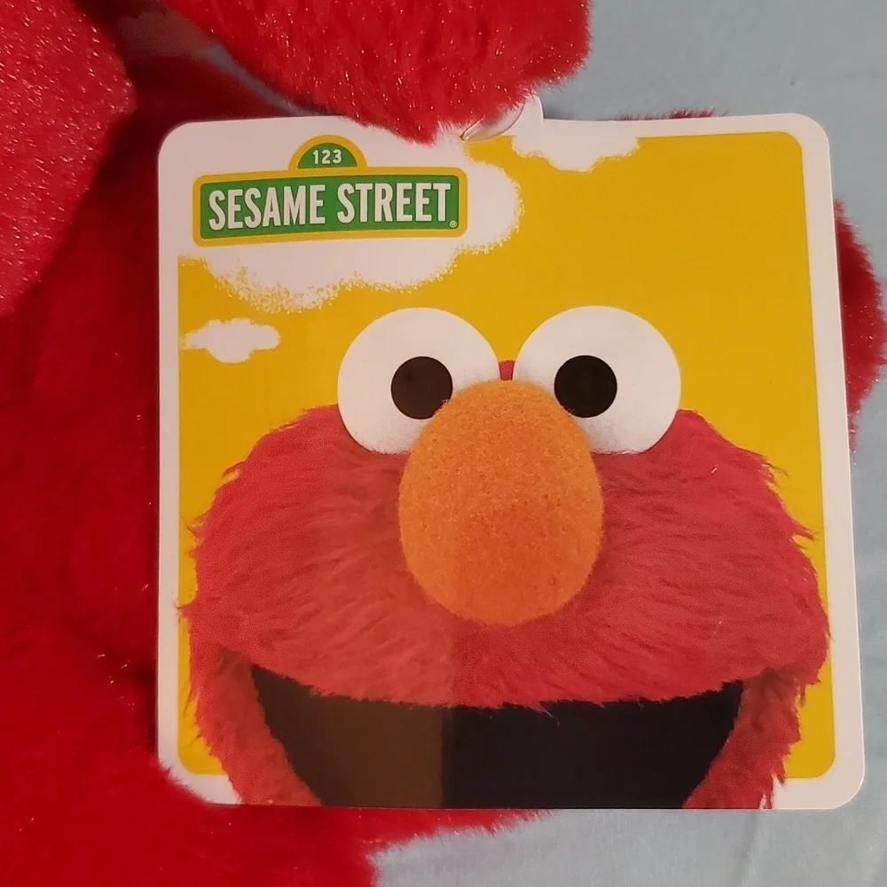 Sesame Street bright red